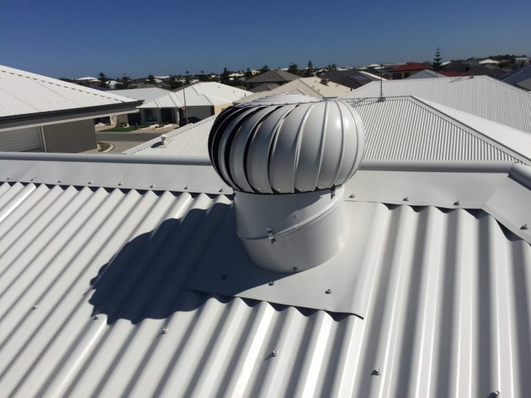 Whirlybird roof ventilation system