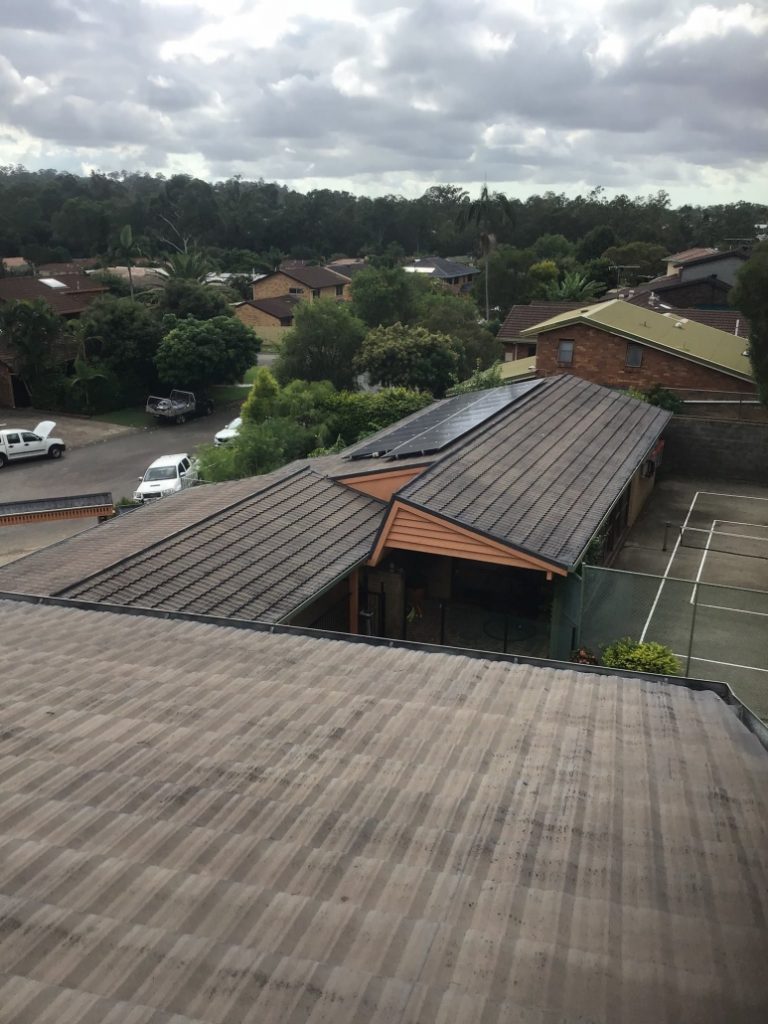 Roof before replacement in Ferny Grove