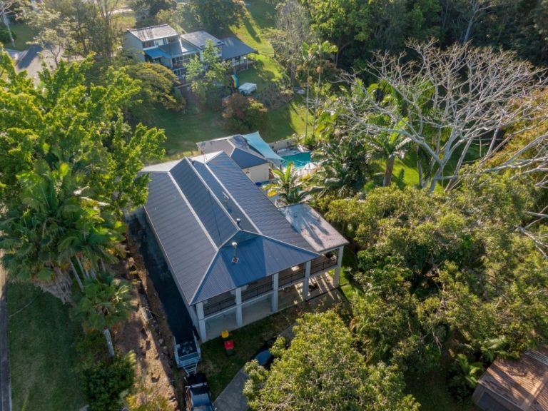 A decramastic roof replacement on a residential building