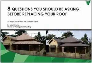 8 Questions you should be asking before replacing your roof cover image